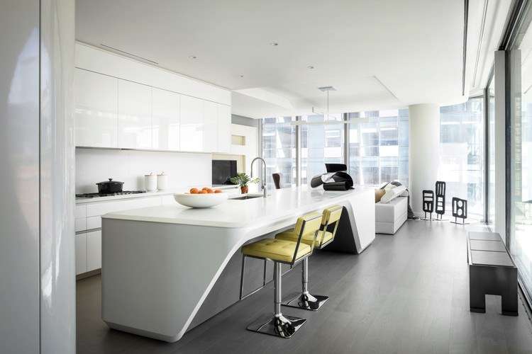 design bucatarie zaha