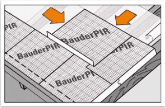 izolatie acoperis cu sistemul Bauder PIR